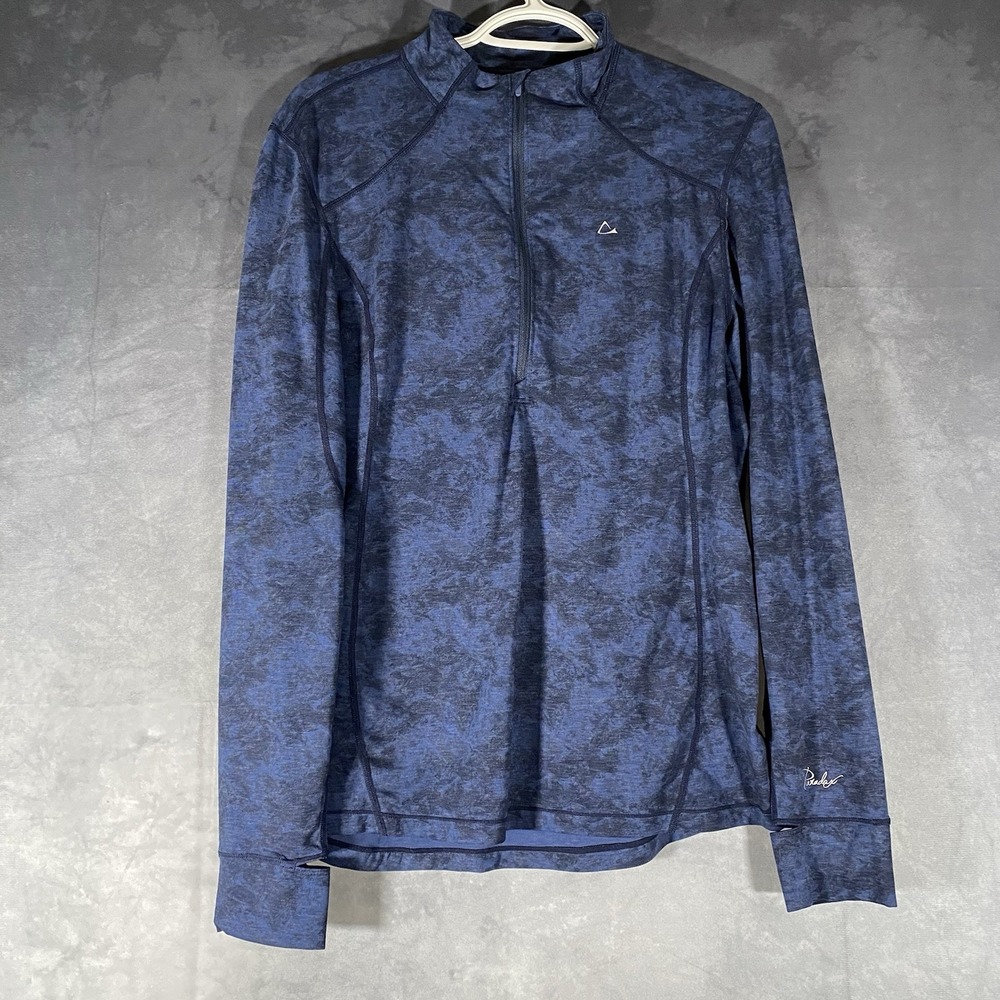 Paradox Shirt Quarter-zip XL Hiking Blue Long Sleeve Thumbhole Activewear